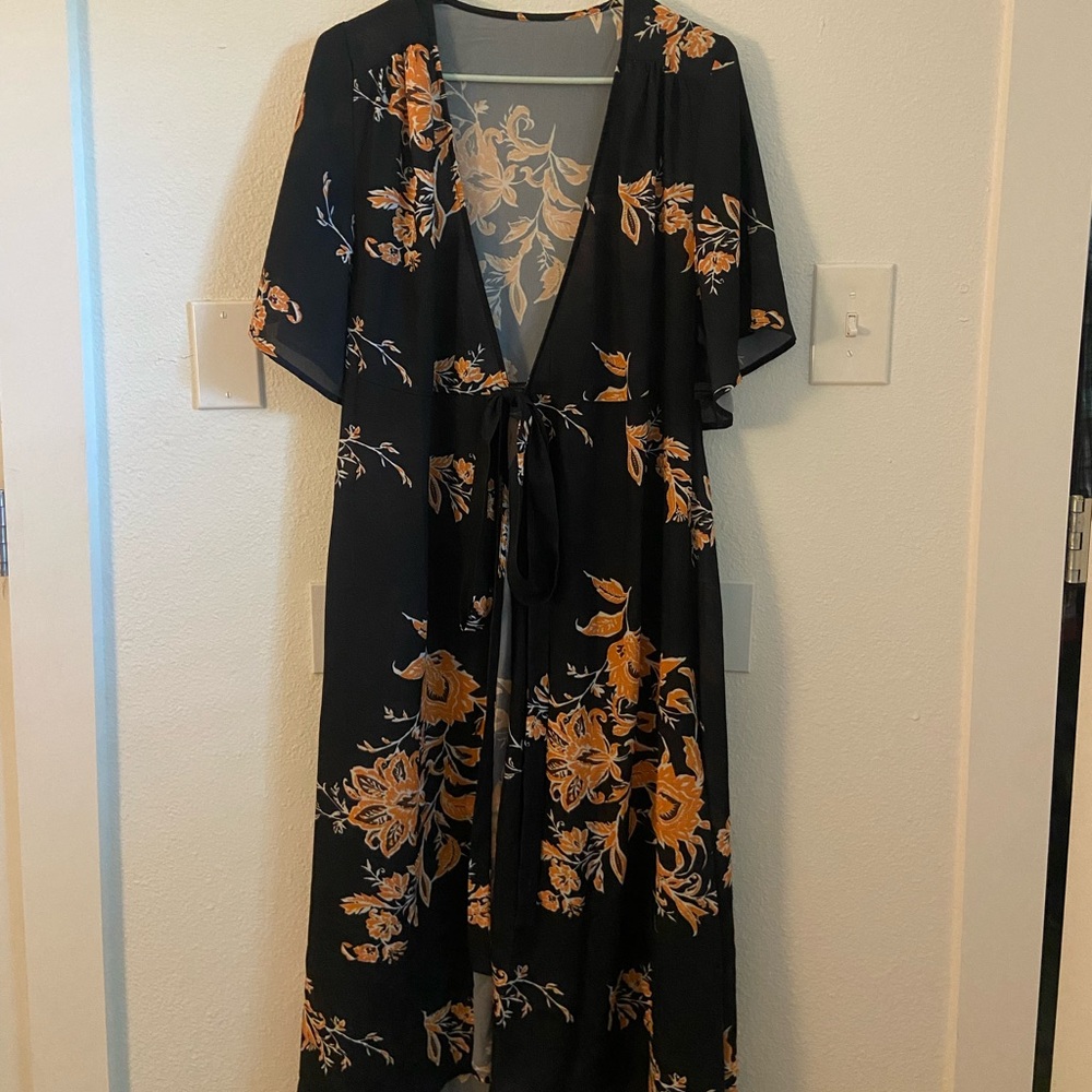 Flowy Floral Dress